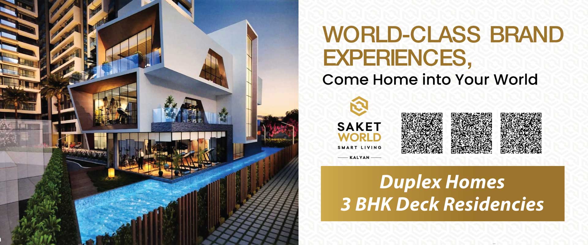 Saket world Kalyan| Saket world 2 bhk