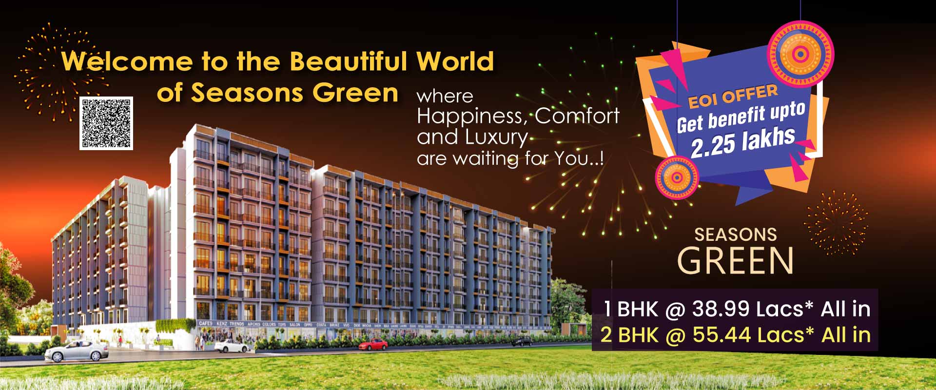 khadakpada 2 bhk flat for sale