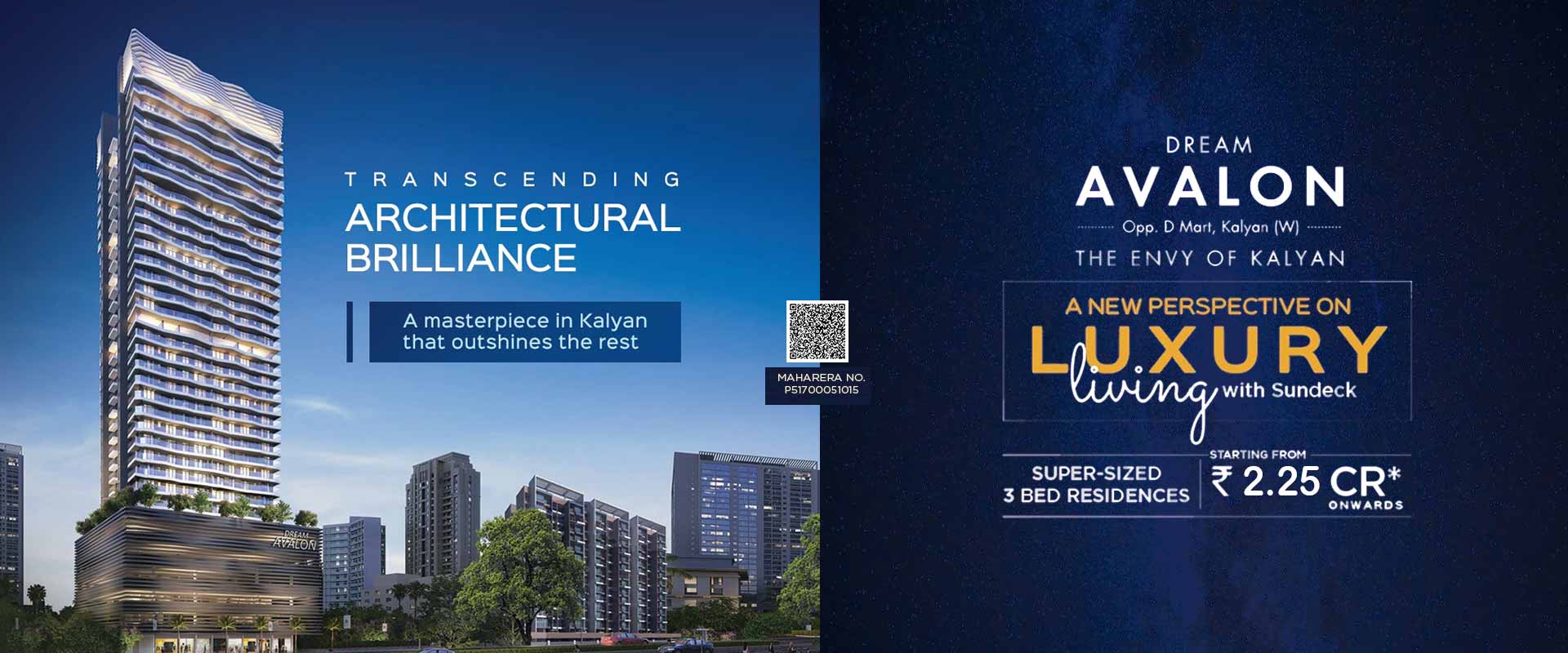 khadakpada 3 bhk flat for sale